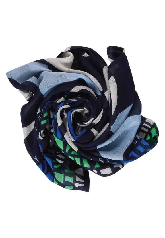 Modal Printloop - deep blue