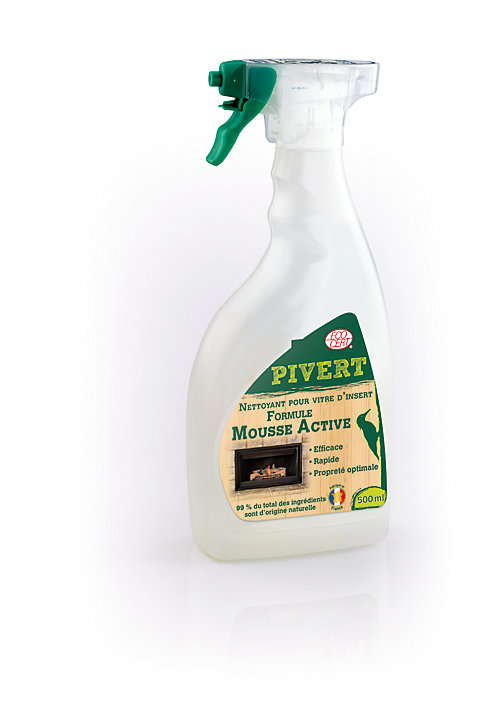 Mousse active Pivert pour vitre d'insert 500 ml