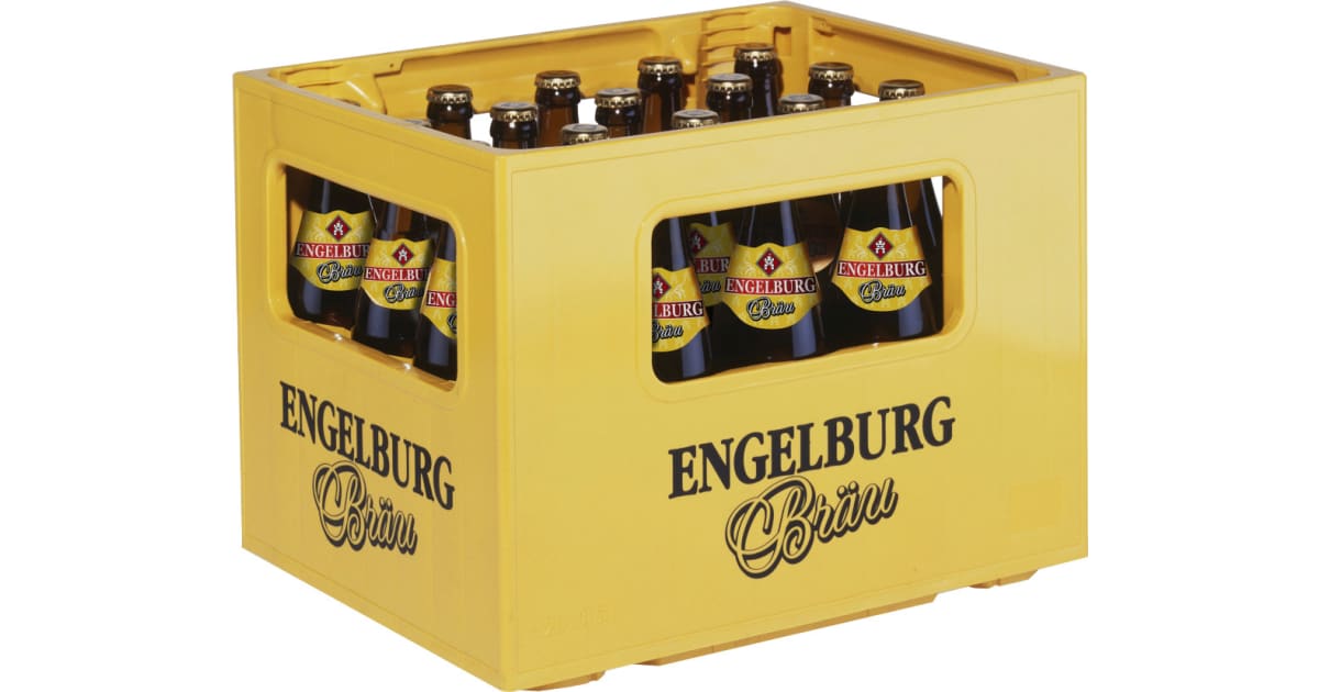 Engelburg Bier Kiste 20x 0,5 Liter (Mehrweg)