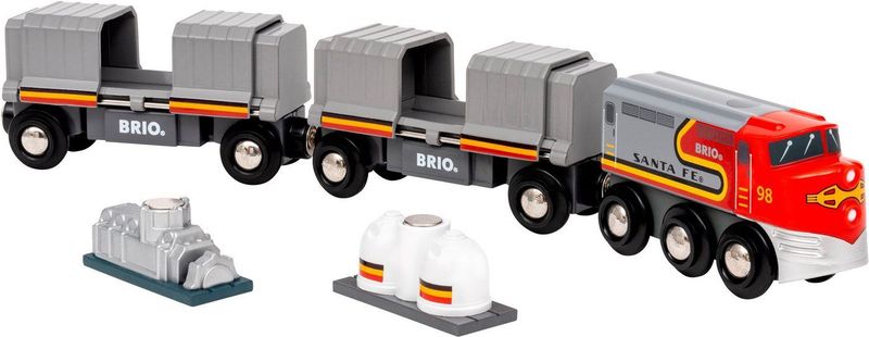 BRIO - Santa Fe Trein - Houten Speelgoed - Historische Treinen - Vervoer