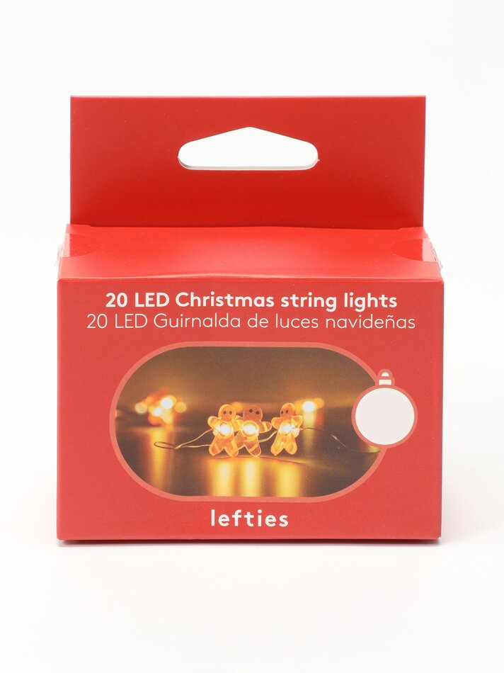 Guirlanda de Natal com 20 luzes LED - Vários modelos