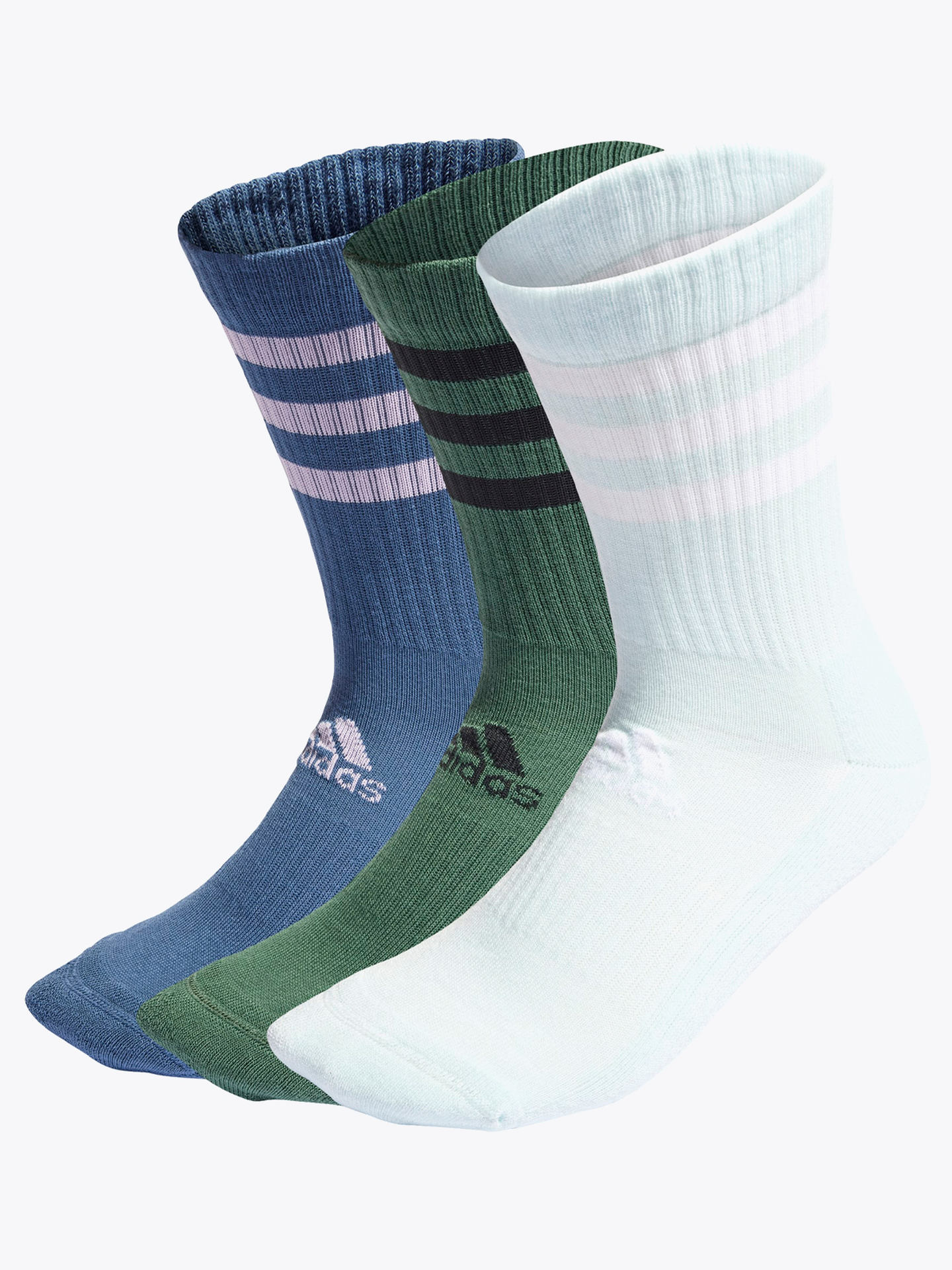 Crew 3-Stripes 3 Pack Socks