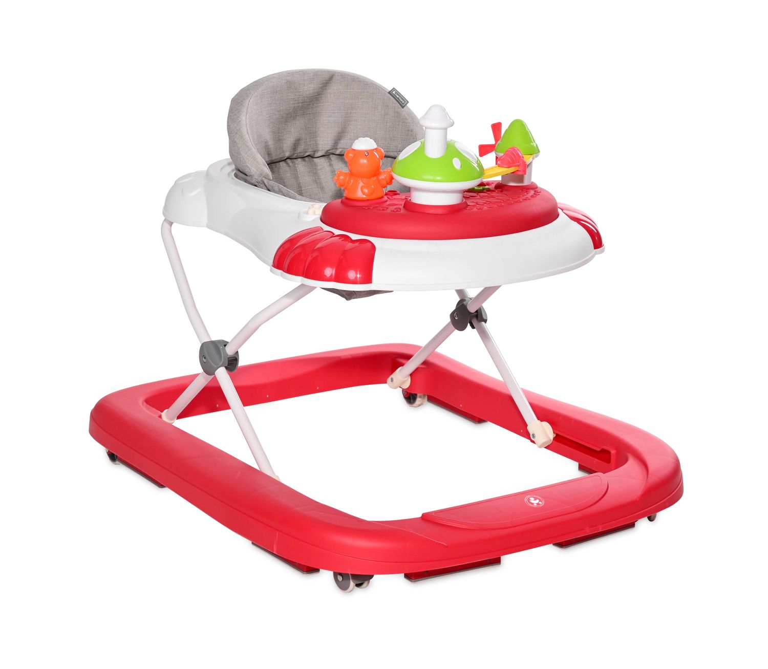 Bertoni Lauflernhilfe Green Garden Spielcenter, Musikfunktion, Treppenstopper rot