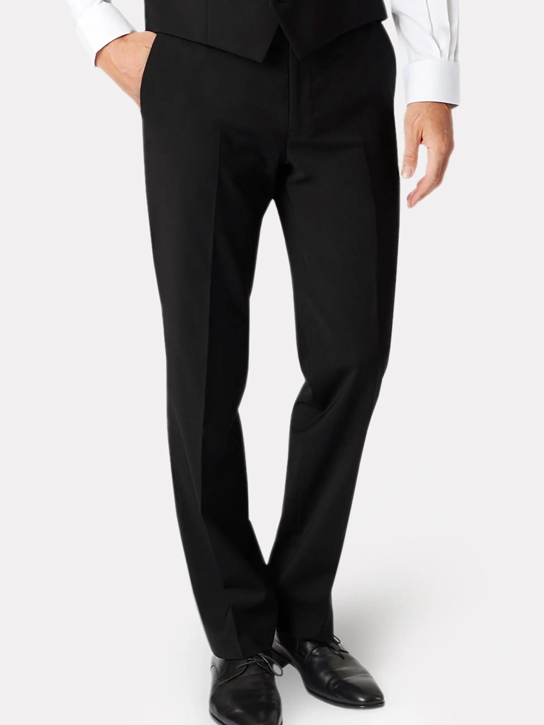 Zwart chroom - Brook Taverner Avalino Fit Trousers