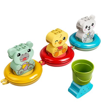 LEGO® DUPLO - Badewannenspaß: Schwimmender Tierzug 10965 - 14 Te