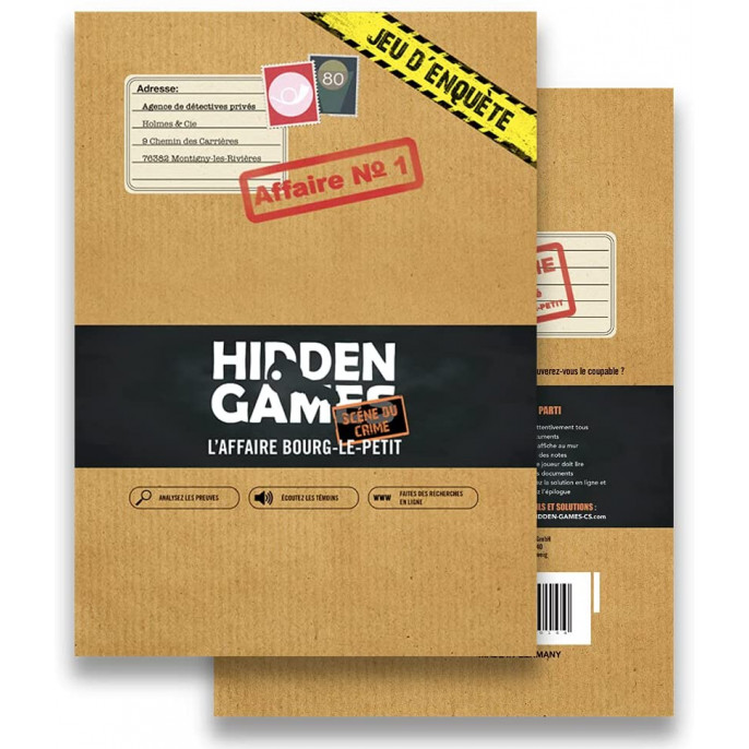 Hidden Games 1 : L'Affaire de Bourg-Le-Petit