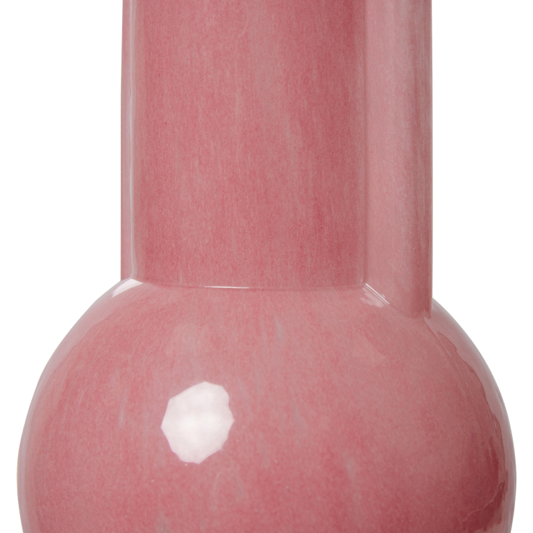 HKliving Glass vaas flamingo pink