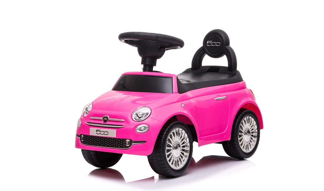 Fiat 500 gåbil pink med musik