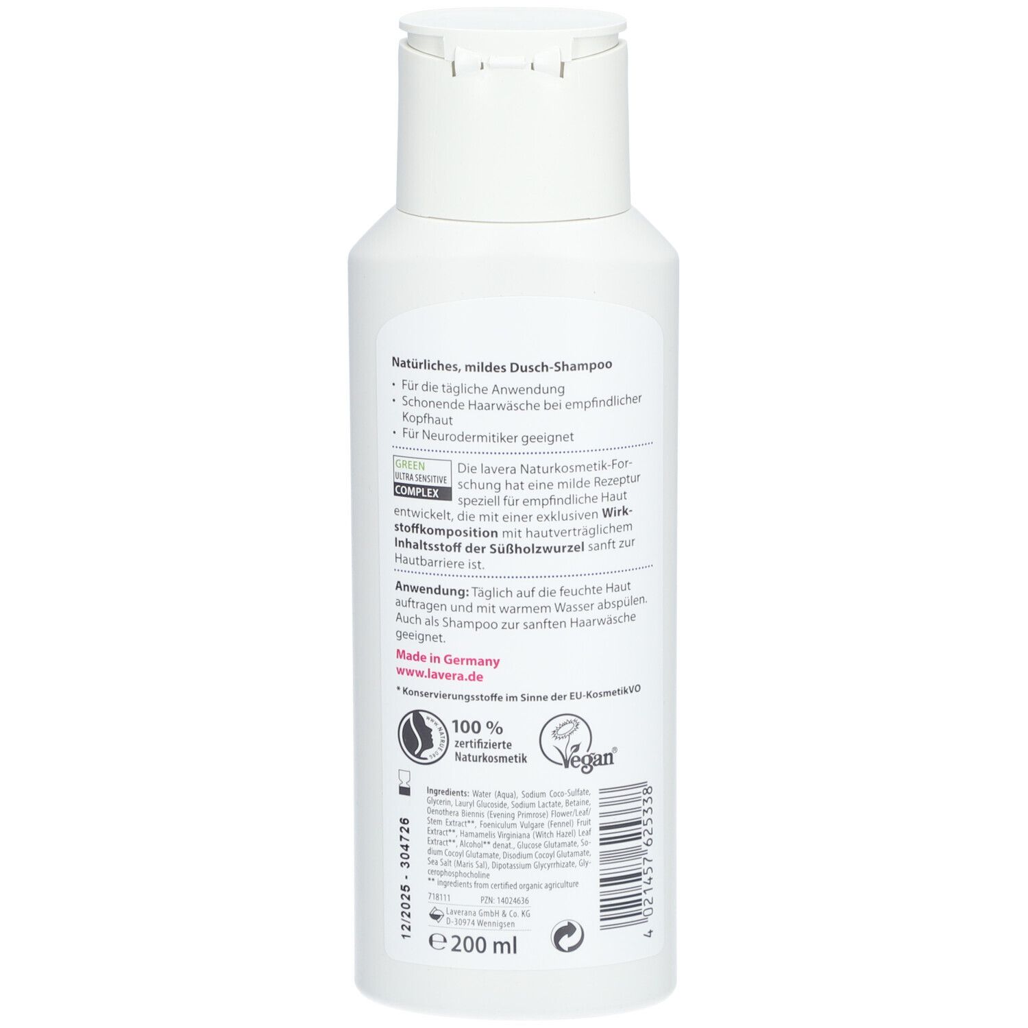 lavera Neutral Dusch-Shampoo