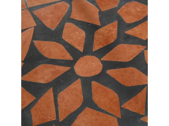 Étagère pour plantes mosaïque marron 61 x 29 x 114 cm 2208297
