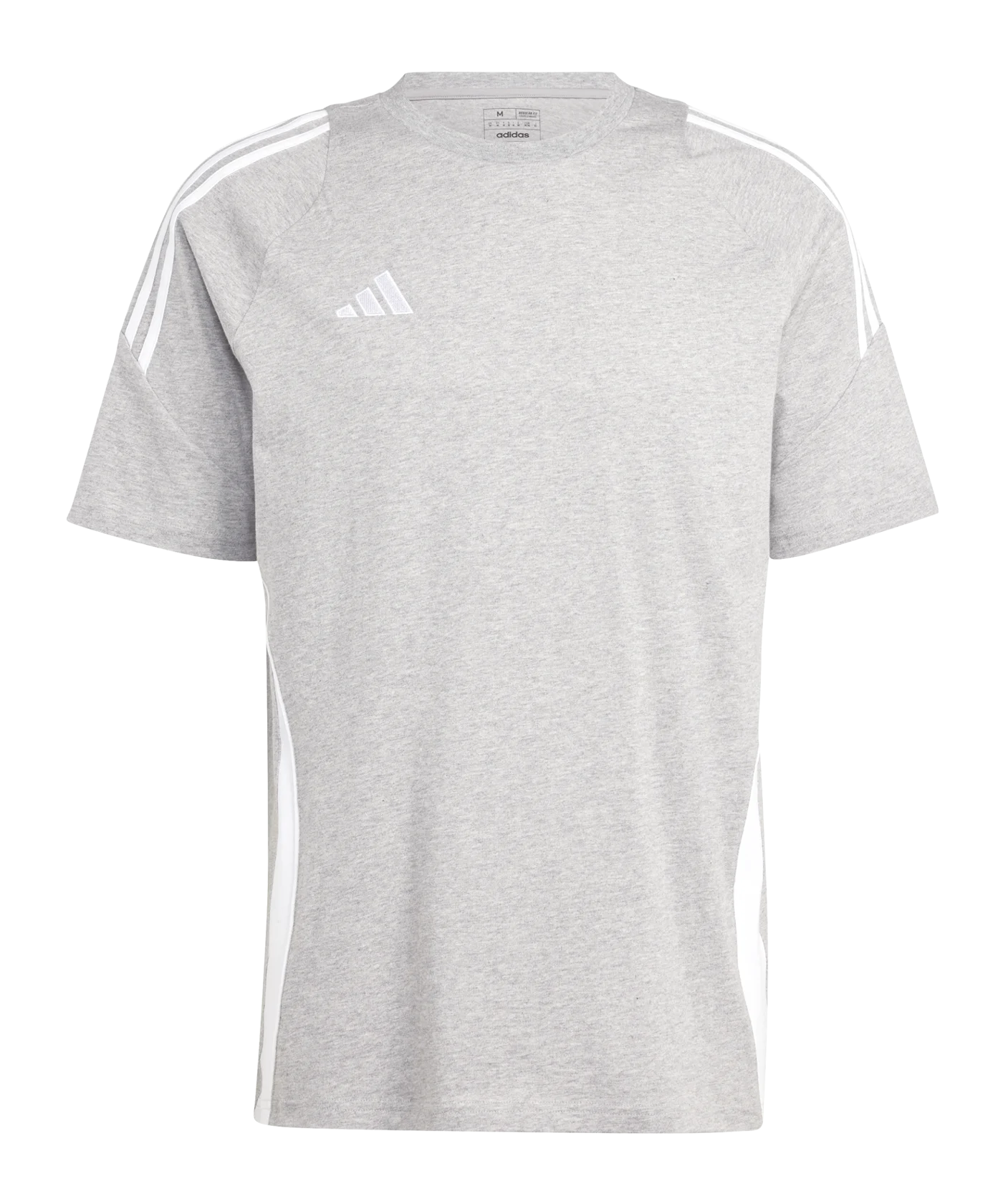 adidas Tiro 24 T-Shirt Grau Weiss