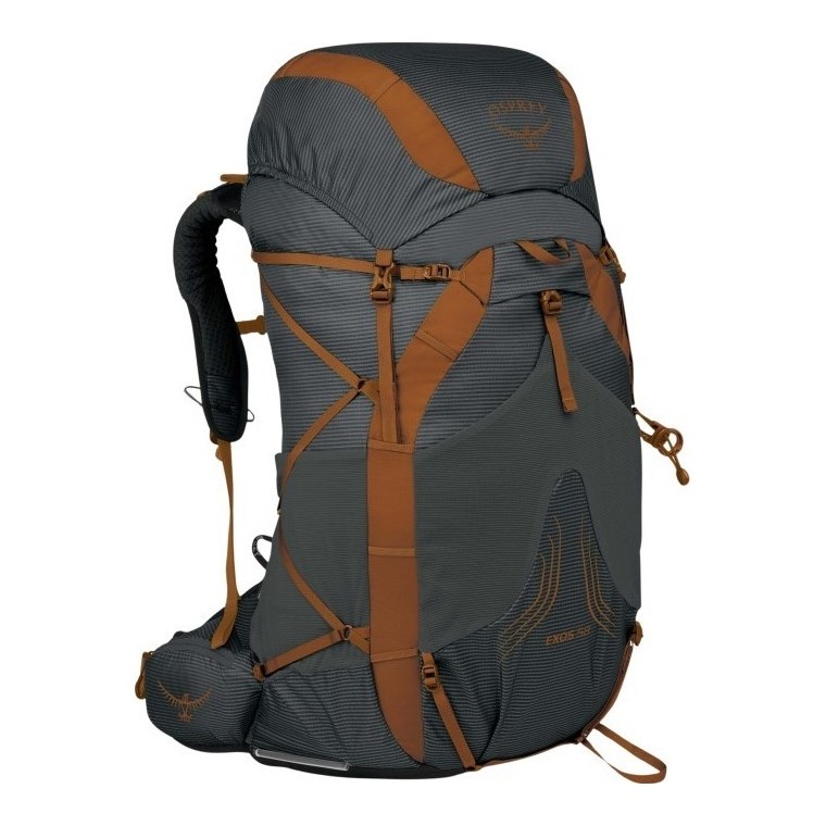 Osprey Exos 58 Dark Charcoal Grey