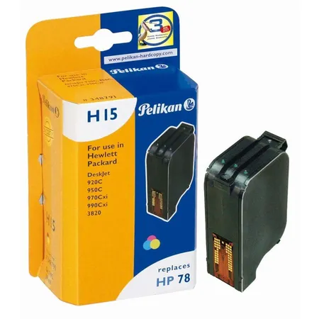 Pelikan Druckerpatrone H15 ersetzt Hewlett Packard HP78D C6578D, tricolor, 19 ml