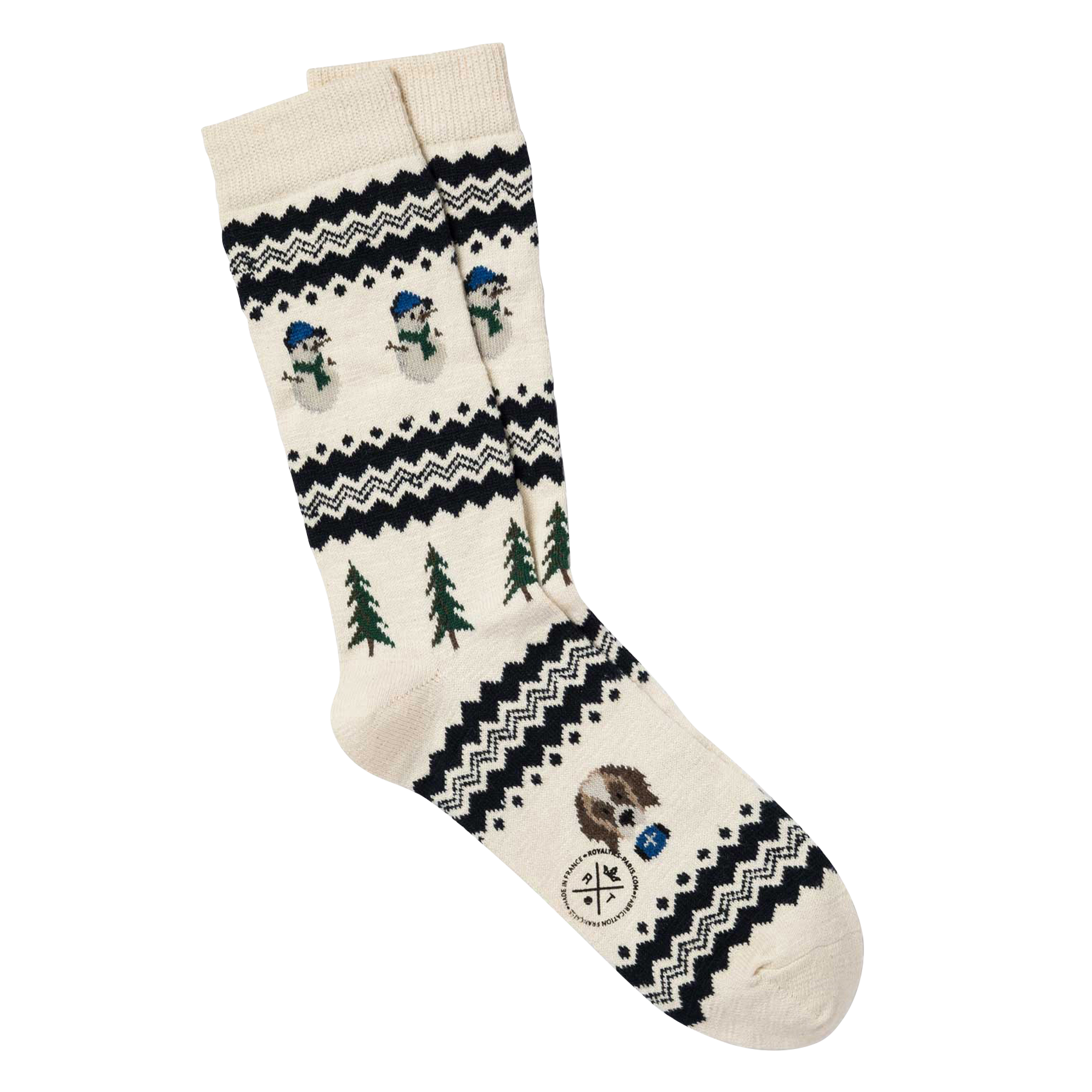WINTER - Chaussettes en coton mélangé | Noir