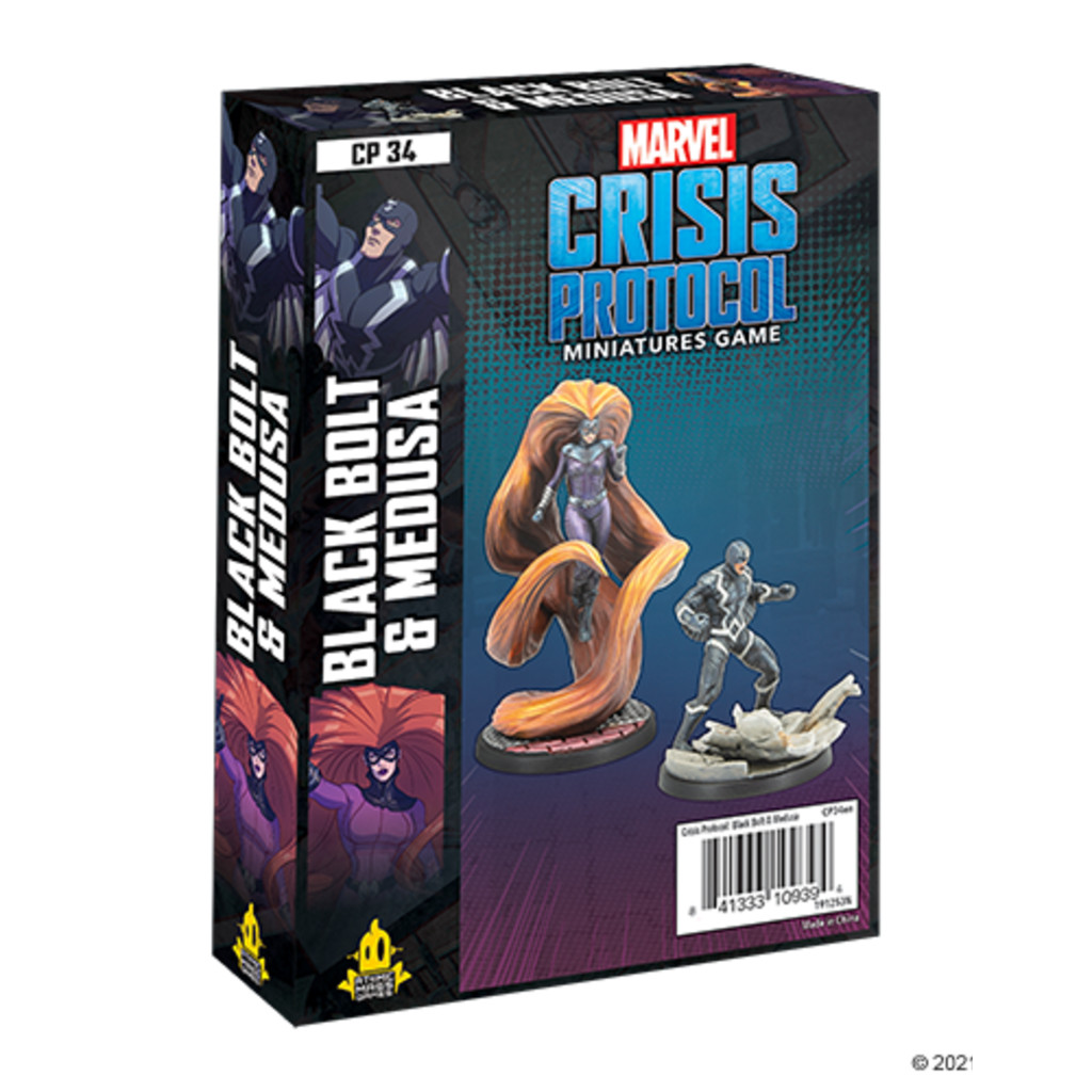 Marvel Crisis Protocol: Black Bolt and Medusa