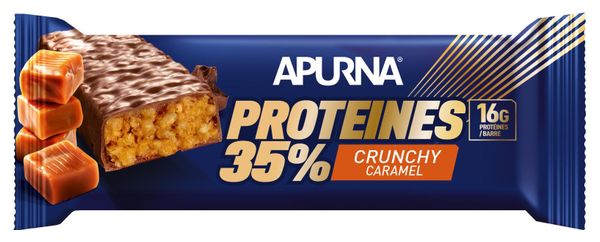 Barre protéinée Apurna Crunchy Caramel - 45g