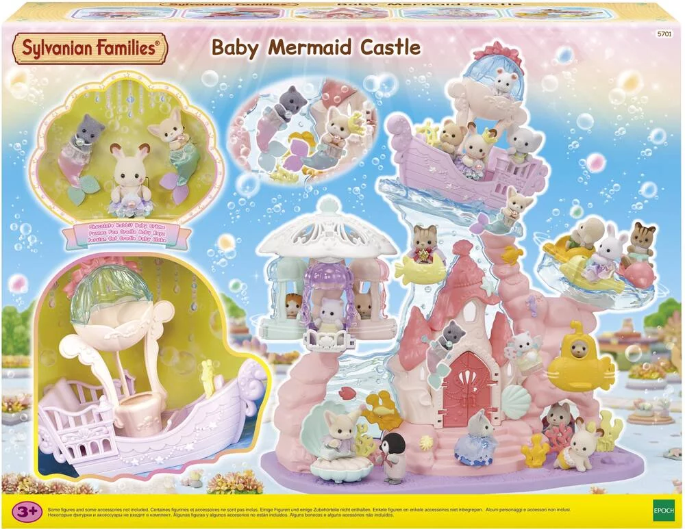 LE CHATEAU DES SIRENES  SYLVANIAN VACANCES