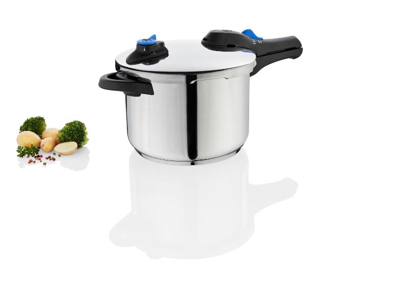 RVS snelkookpan Ø 22 cm