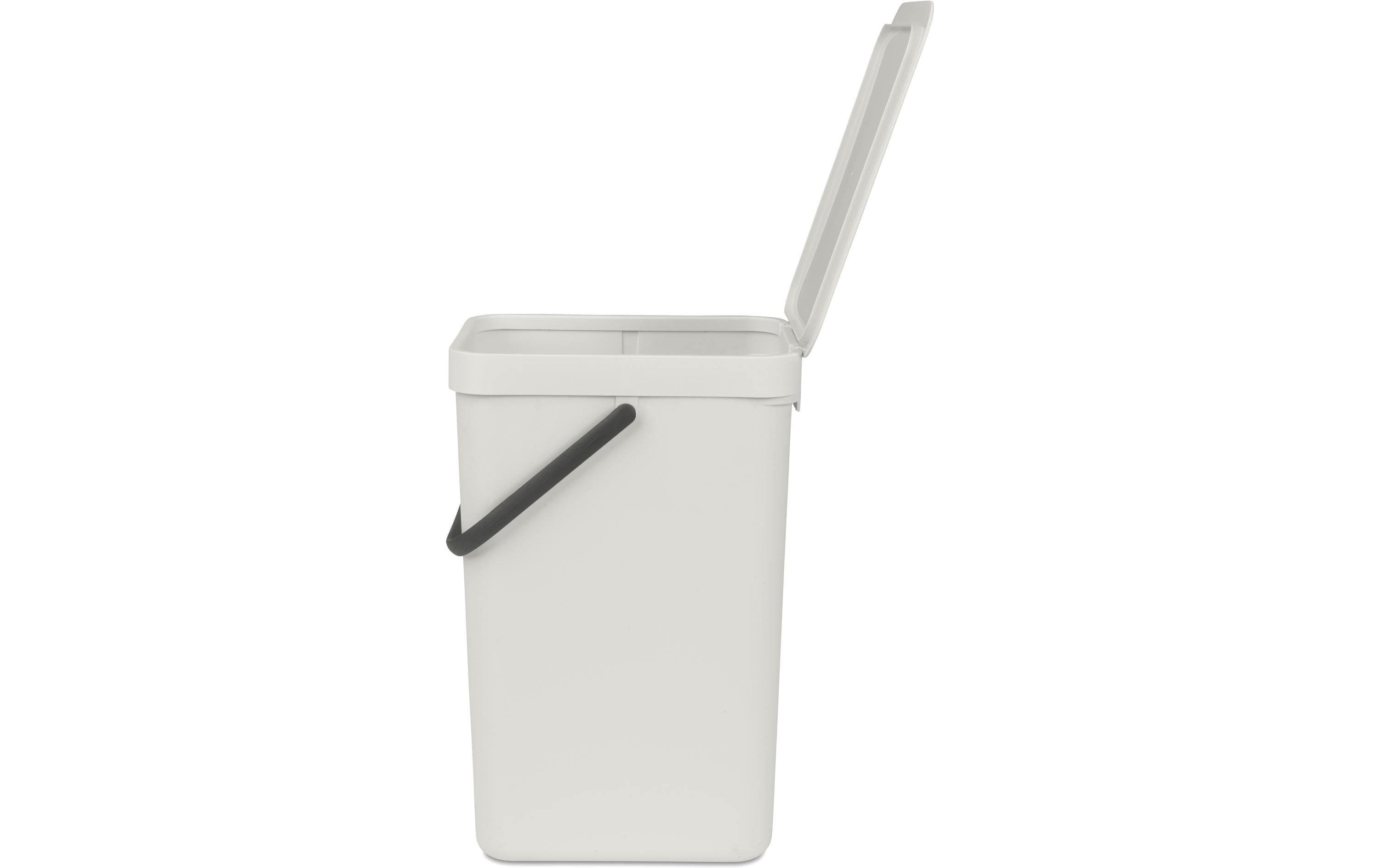 Recyclingbehälter Sort & Go 16 l, HellgrauMülleimer