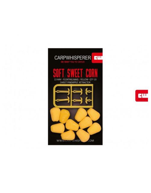 Carp Whisperer Soft Sweet Corn Pop-Up - Karper kleinmateriaal - Se4  Flavour Yellow