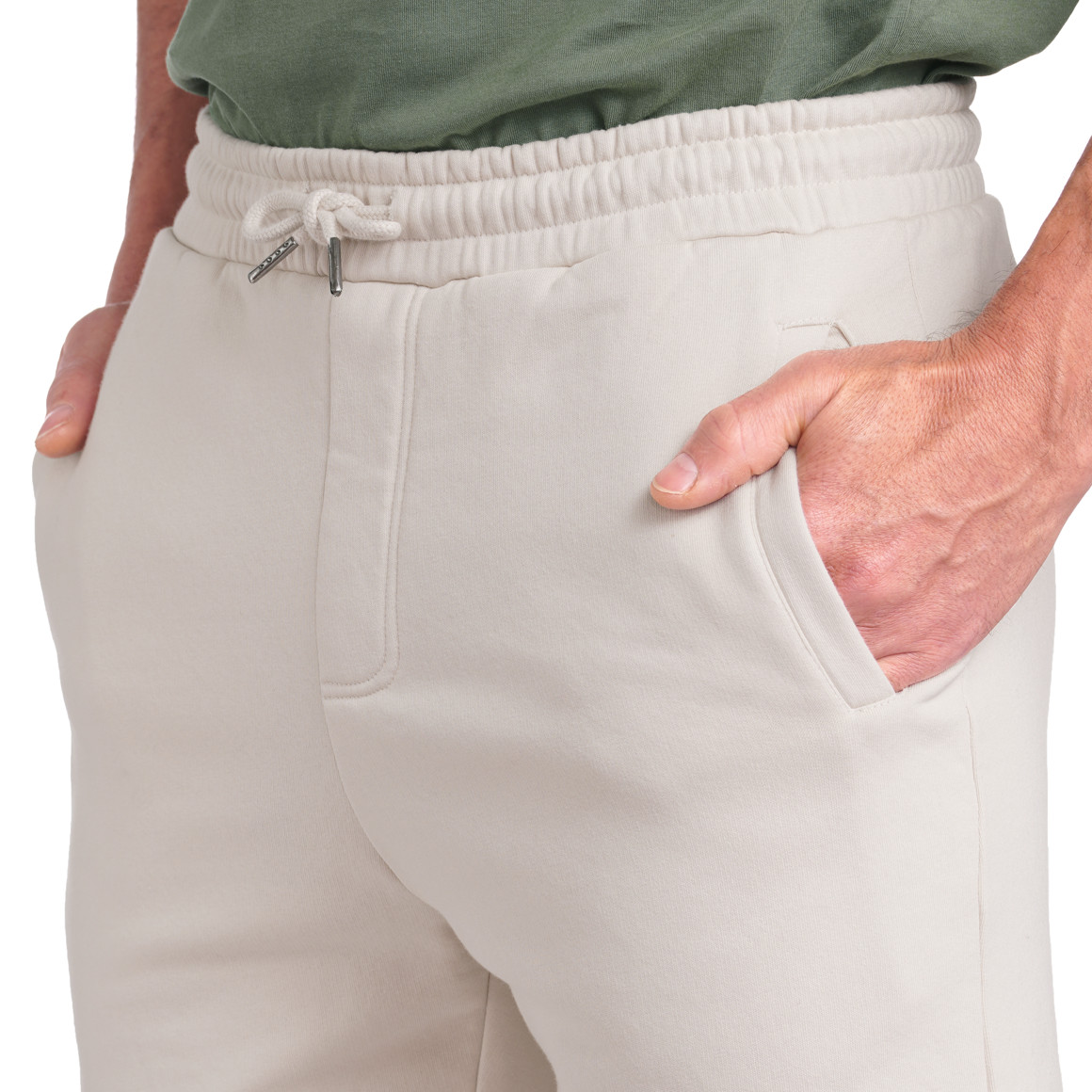Jonas Nielsen Peanuts Shorts mit Stickerei hellbeige