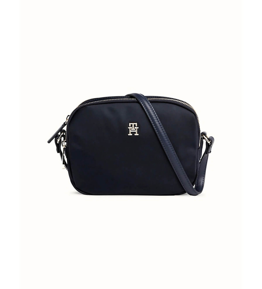 Bolsa de ombro Tommy Hilfiger TH Emblem azul-marinho