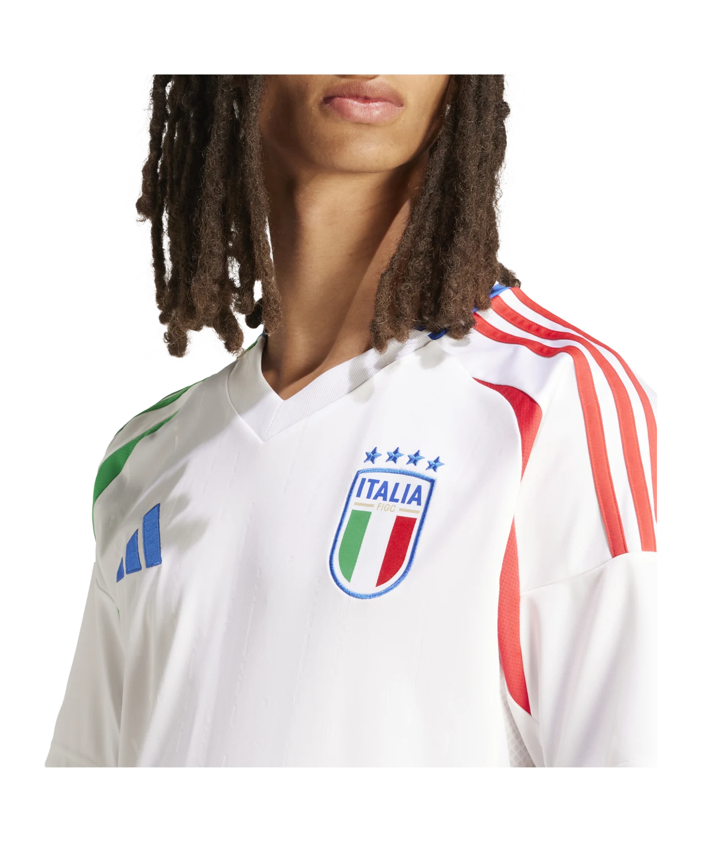 adidas Italien Trikot Away EM 2024 Weiss