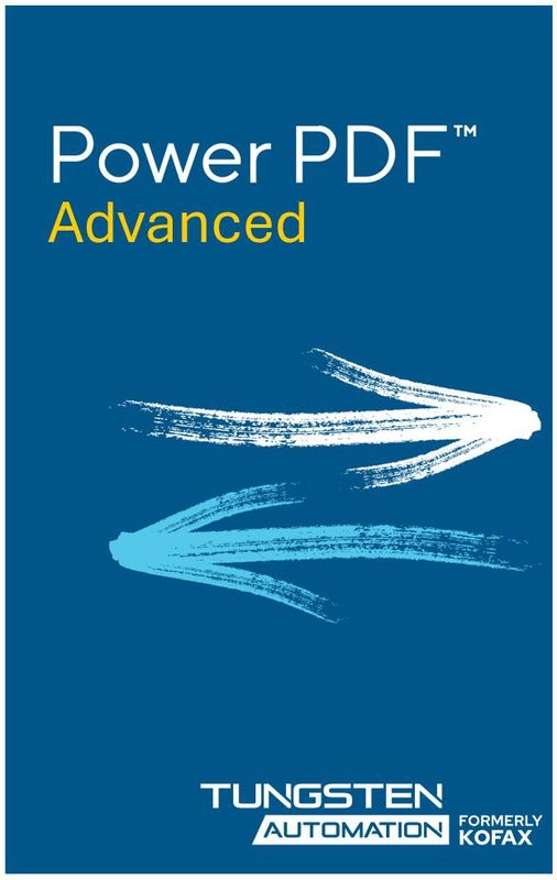 Kofax Power PDF Advanced | 1 PC | Windows