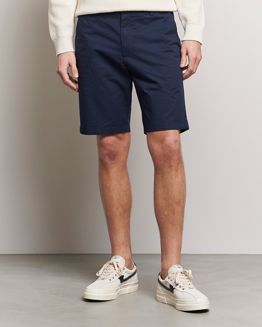 Dockers Cotton Stretch Twill Chino Shorts Navy Blazer