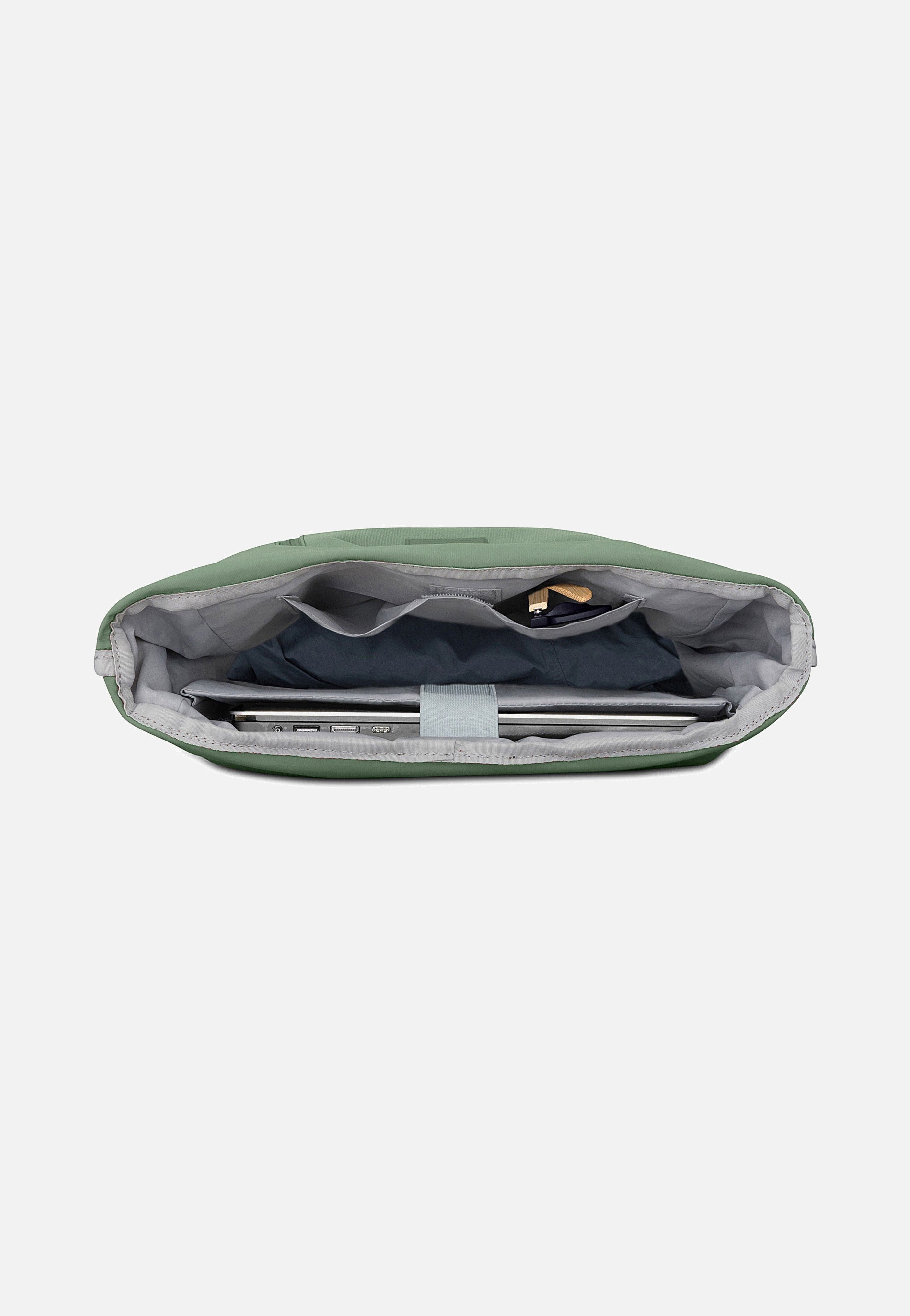 Robin Medium Salbeigrün - Rolltop Rucksack