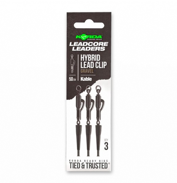 Korda Kable Leadcore Leader Hybrid Lead Clip