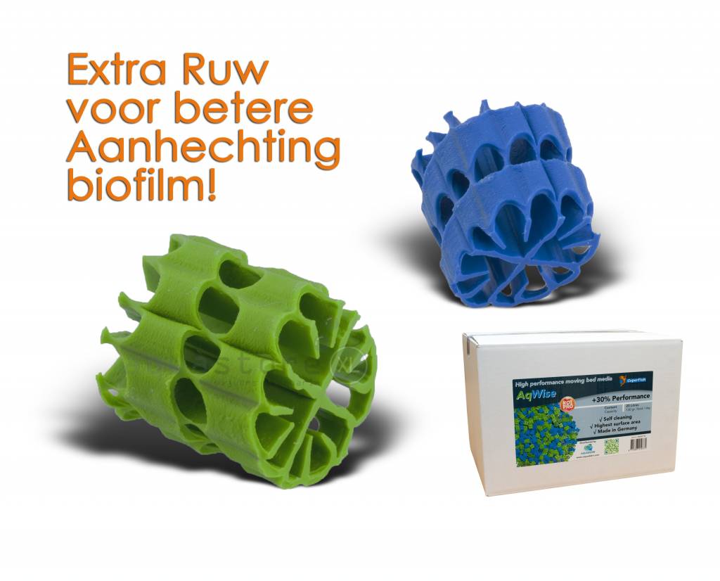 superfish AqWise Bewegend bed: optimale filtratie.
