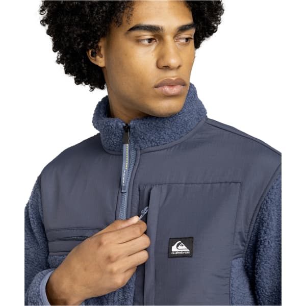 Veste polaire QUIKSILVER SHALLOW WATER FZ VINTAGE INDIGO