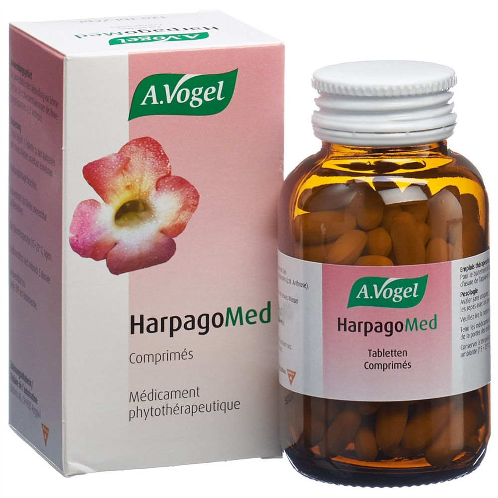 HARPAGOMED Tabl Glas 120 Stk