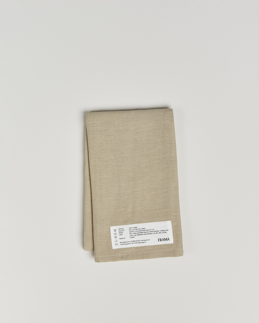 Frama Light Hand Towel 50x80cm Sage Green
