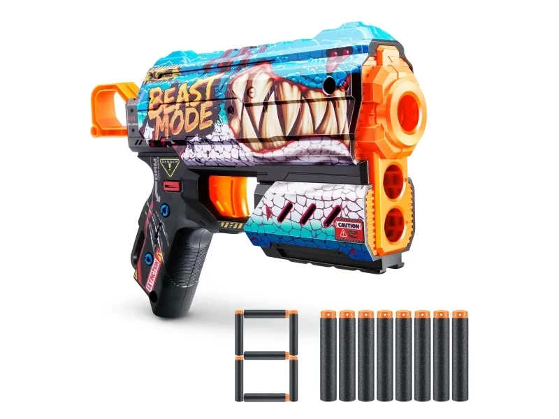 XSHOT legetøjsgevær Skins Flux, assorteret, 36516 (ZUR-36516)