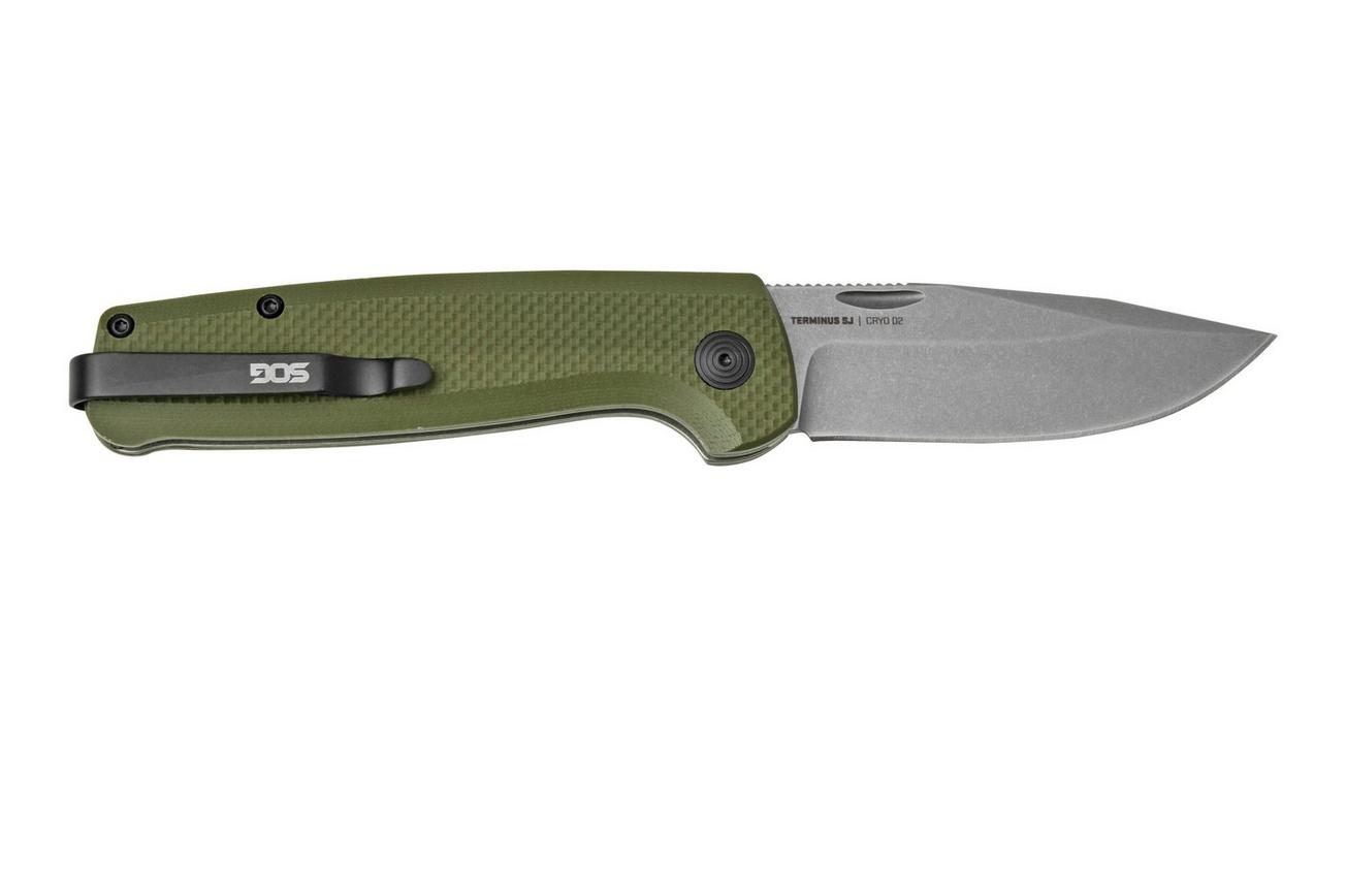 SOG Terminus SJ OD Green TM1004-BX slipjoint zakmes