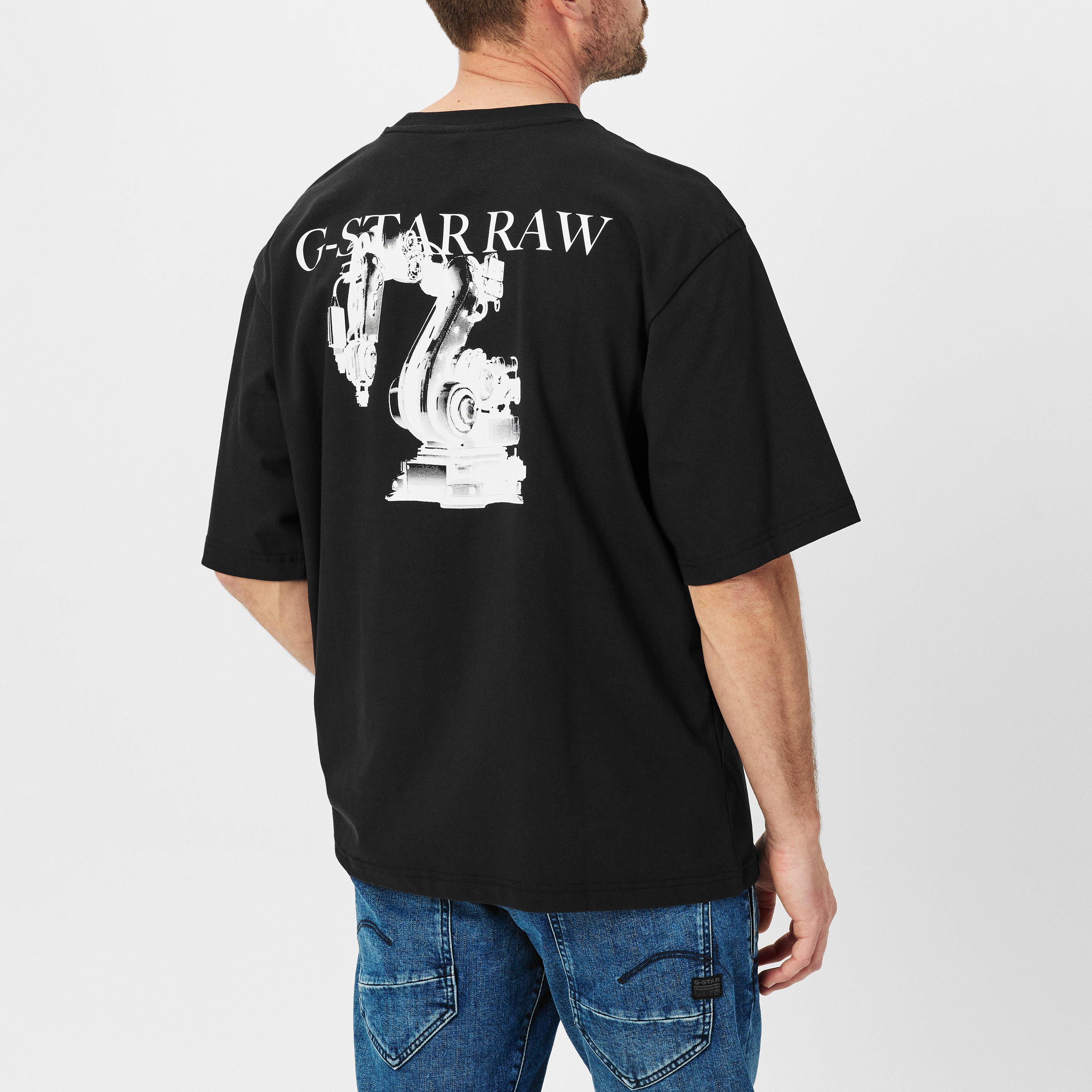 G Star Industry Back Graphic Boxy T Shirt