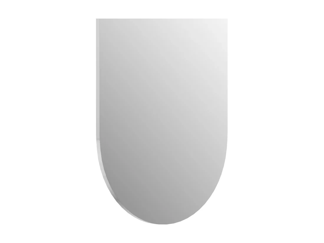 Lot de 3 miroirs muraux ovales - L. 30 x H. 175 cm - KANXI