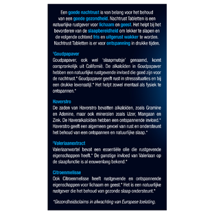 Lucovitaal Nachtrust Tabletten 100TB