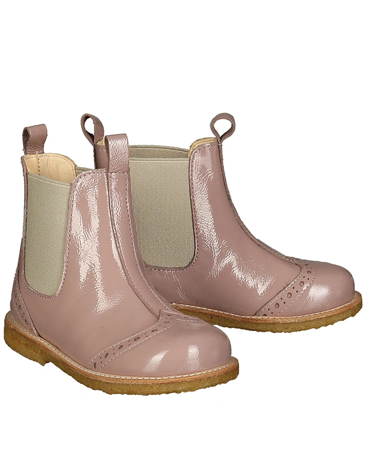 Chelsea-Boots CLASSIC in puderrosa