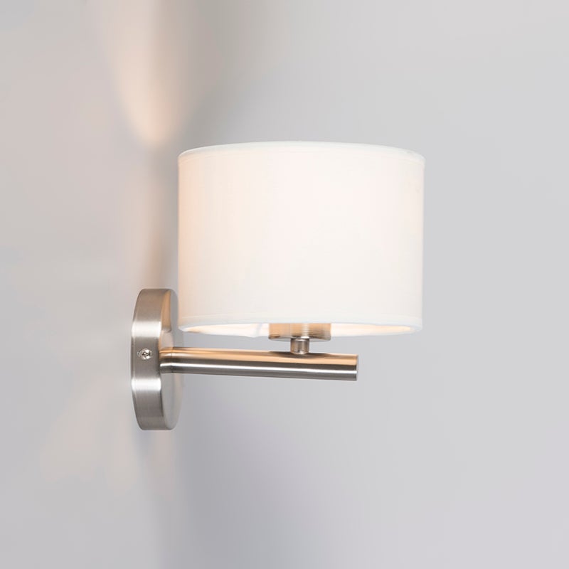 Moderne witte ronde wandlamp - VT 1