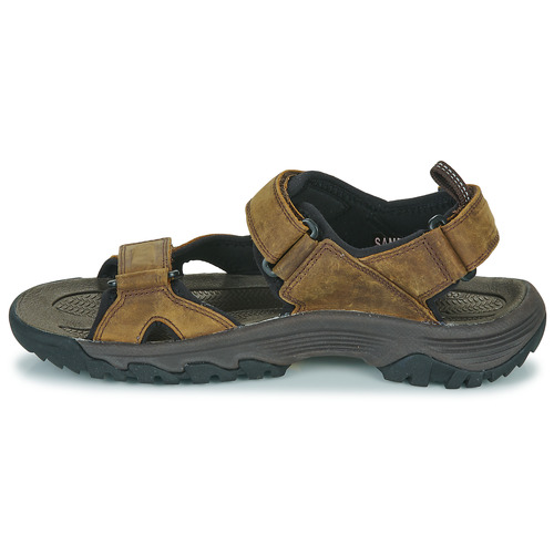 Keen - TARGHEE III OPEN TOE SANDAL - Marron
