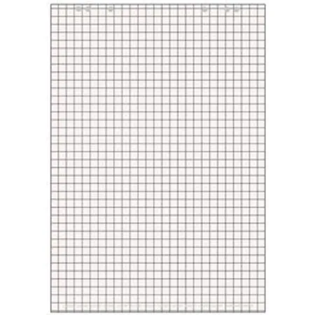 Landré Flipchart Block 67x99cm gerollt kariert, 20Blatt