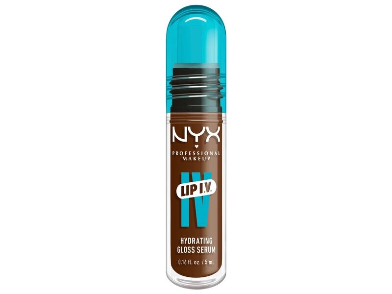 NYX Professional Makeup Lip Gloss IV Serum feuchtigkeitsspe Pflegender Lippenbalsam mit Vitaminen
