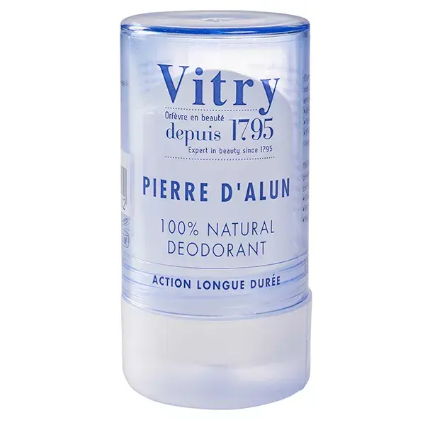 Desodorante de pedra de alúmen Vitry 120g