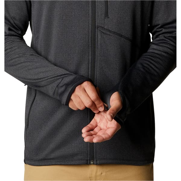 Veste polaire randonnée COLUMBIA PARK VIEW FLEECE FULL ZIP M BLACK HEATHER