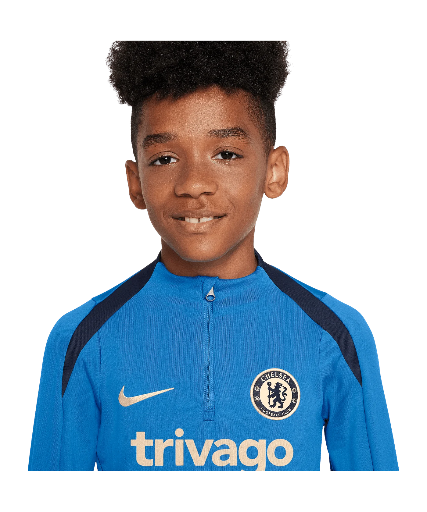 Nike FC Chelsea London Drill Top Kids Blau F436