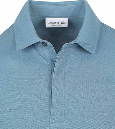 Lacoste Poloshirt Paris Piqué Blauw PH5522-HD9 kopen