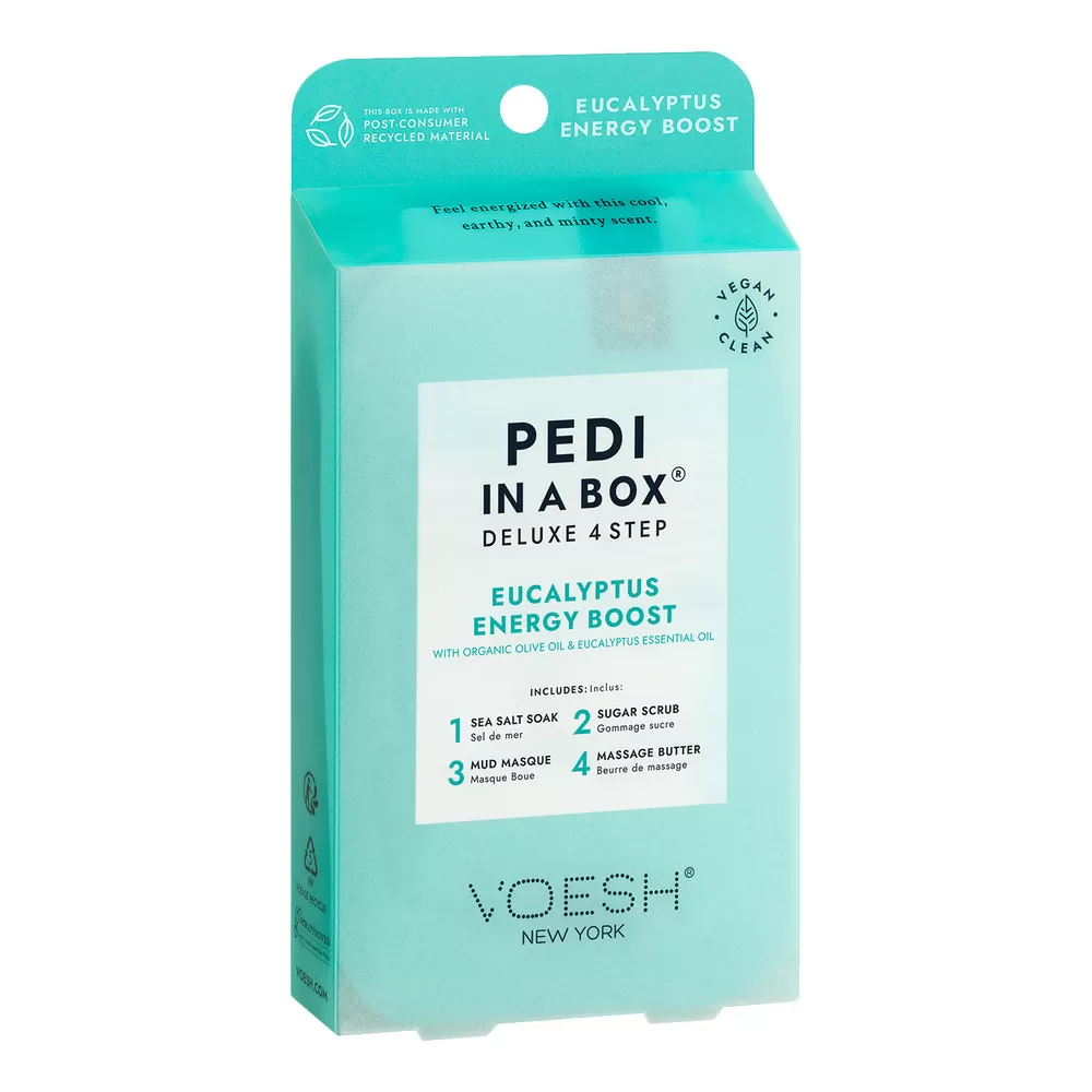 VOESH Pedi in a Box Eucalyptus Energy Boost - 1 stk.